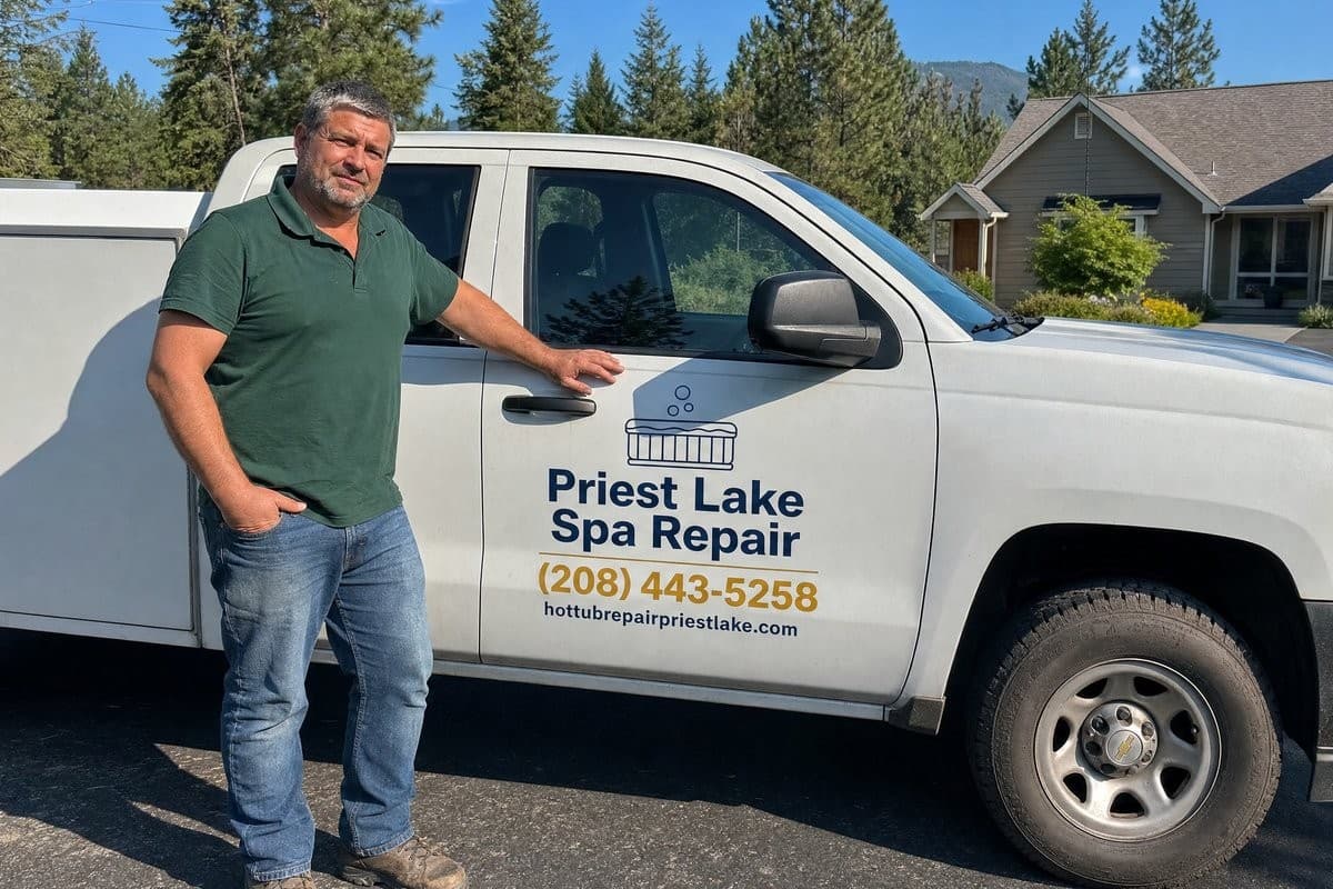 Local hot tub repair technician in Priest Lake, ID